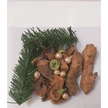 Terméscsomag fenyőággal 