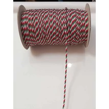 Nemzeti színű zsinór  2 mm