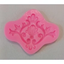 Szilikon nyomóforma, díszítő minta 9,4 x 7,8 x 0,9 cm