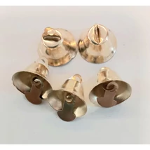 Csengettyű 1,7 cm, arany színű 5 db