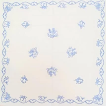 Előnyomott hímezhető kézimunka  90 x 90 cm - Gyümölcsös minta