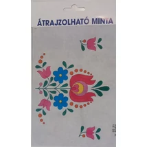 Átrajzolható matyó minta 15 x 20 cm