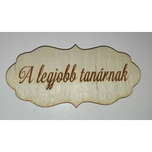 A legjobb tanárnak