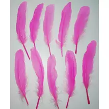 Rózsaszín színű kemény toll