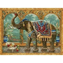 Festés számok szerint készlet fakerettel 40x50 cm