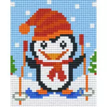 Sielő pingvin pixelhobby kirakó készlet