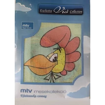 Gobelin cérnával 12x12 cm MTV mesekollekció-Kukori