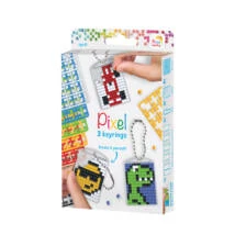 Pixelhobby kulcstartó szett 3 db-os fiús minták
