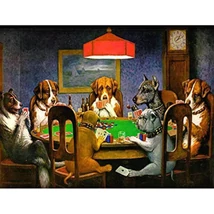 Gyémántszemes kép szett 30 x 40 cm, kutya parti