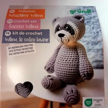 Amigurumi horgoló  szett - maci