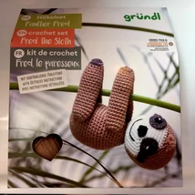 Amigurumi horgoló  szett - lajhár