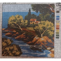 Tűgobelin 10x10 cm 