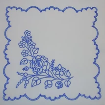 Előnyomott kézimunka 30X30 - 2 kalocsai