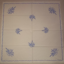 Előnyomott hímezhető kézimunka - karácsonyi minta 90X90 cm - 1