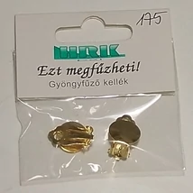 Klipszalap arany 2 db