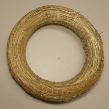 Szalma koszorú 20cm