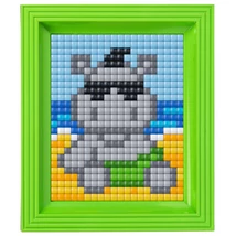 Pixelhobby kirakó XL -  Víziló