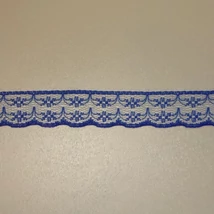 Kék műszálas csipke 2.3 cm