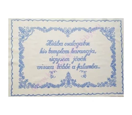 Hímezhető falvédők (szöveggel)