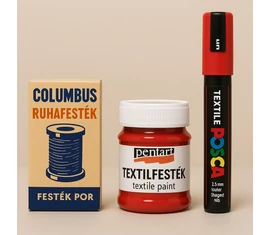 Textilfesték,  ruhafesték, textilfilc
