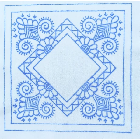 Hímezhető futó 20 x 20 cm, buzsáki minta