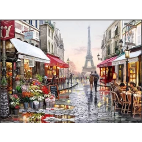 Keresztszemes  előrajzolt kézimunka cérnával 36 x 55 cm