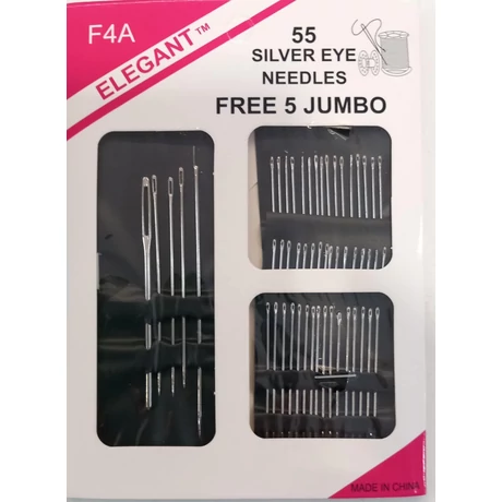 Tűkészlet  55 db os, varró, hímző és speciális tűkkel