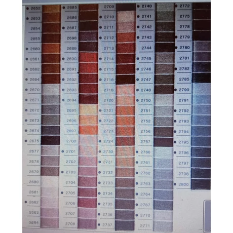 Venus osztott hímző színskála 1