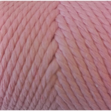 Szétfésülhető makramé rope fonal 3 mm rózsaszín
