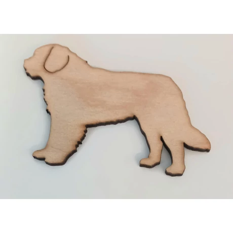 Kutyus fa figura  10 x 6,5 cm