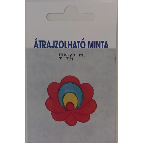 Átrajzolható matyó minta 7 x 7 cm