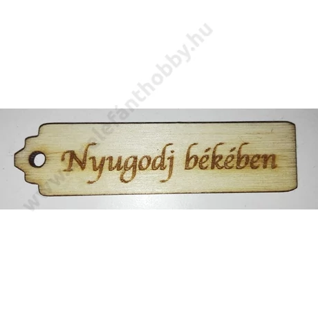 Nyugodj békében
