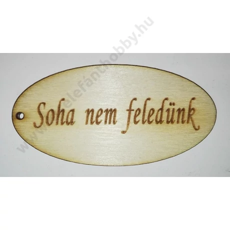 Soha nem feledünk 