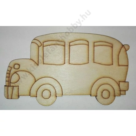 Fa busz 9,5 cm