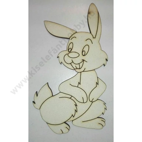 Fa nyuszi 9,5 cm