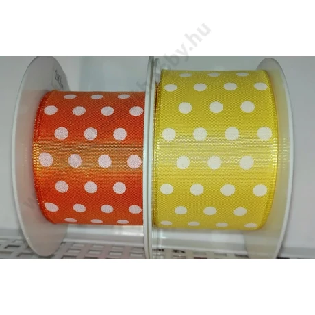 Pöttyös szalag 4 cm