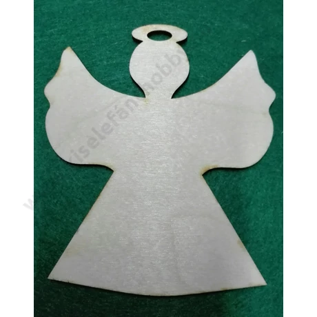Fa angyal 9x9 cm
