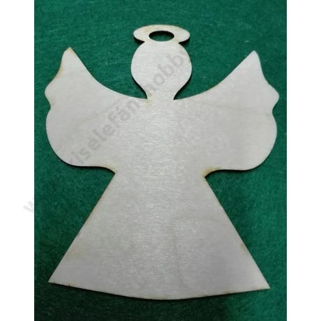 Fa angyal 9x9 cm