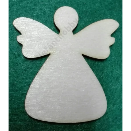 Fa angyalka 5x5 cm
