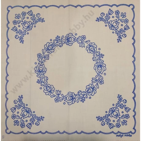 Előnyomott kézimunka 53X53 - 44 matyó