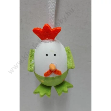 Kakas figura 7 cm zöld