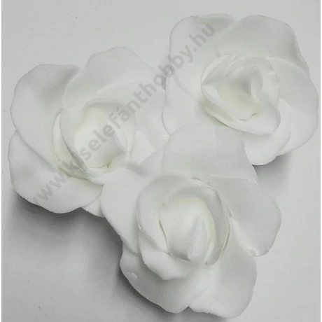 Habrózsa fehér 2-3 cm