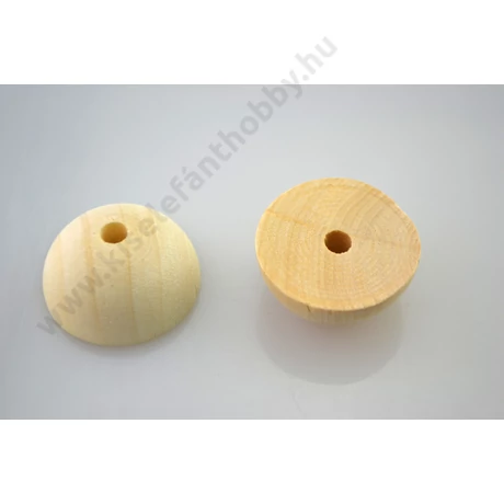 Fa fél golyó 3 cm 4 db/ csomag