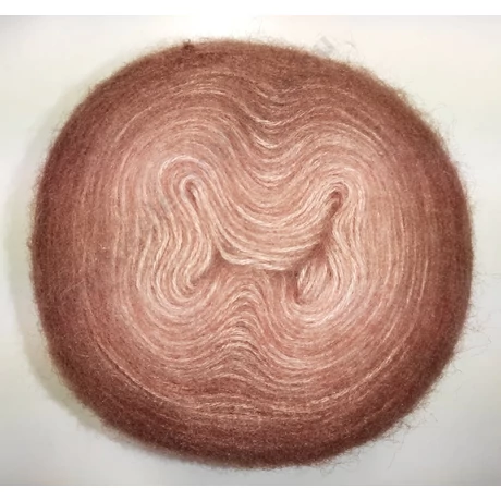 Angora Gold Ombre Batik fonal barna ombre
