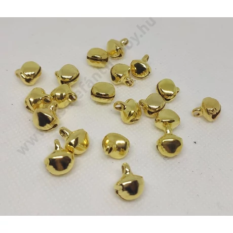Csengettyű kerek 10 mm arany 20 db/csomag