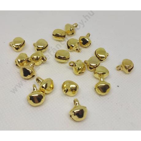 Csengettyű kerek 10 mm arany 20 db/csomag