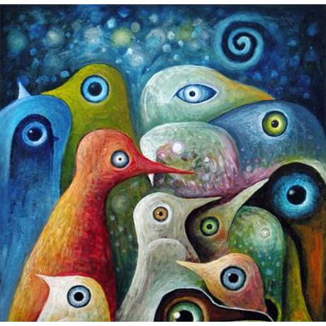 Gyémántszemes kirakó szett 46x46 cm