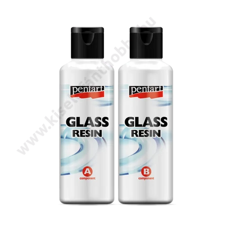 Szuper üveggyanta szett (epoxi műgyanta) 2x125 ml 