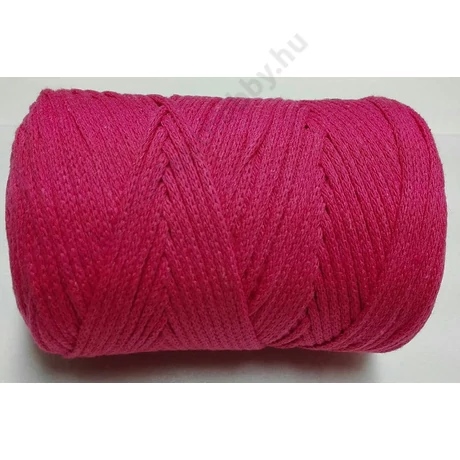Macrame cotton 2 mm ciklámen