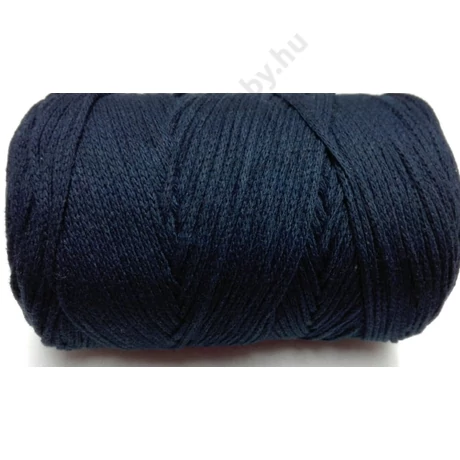 Macrame cotton 2 mm sötétkék